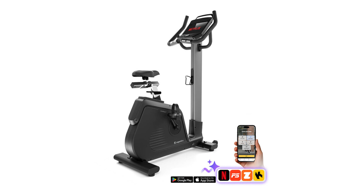 Profesjonalny rower treningowy stacjonarny inSPORTline ZenBike 600 ∙ ...