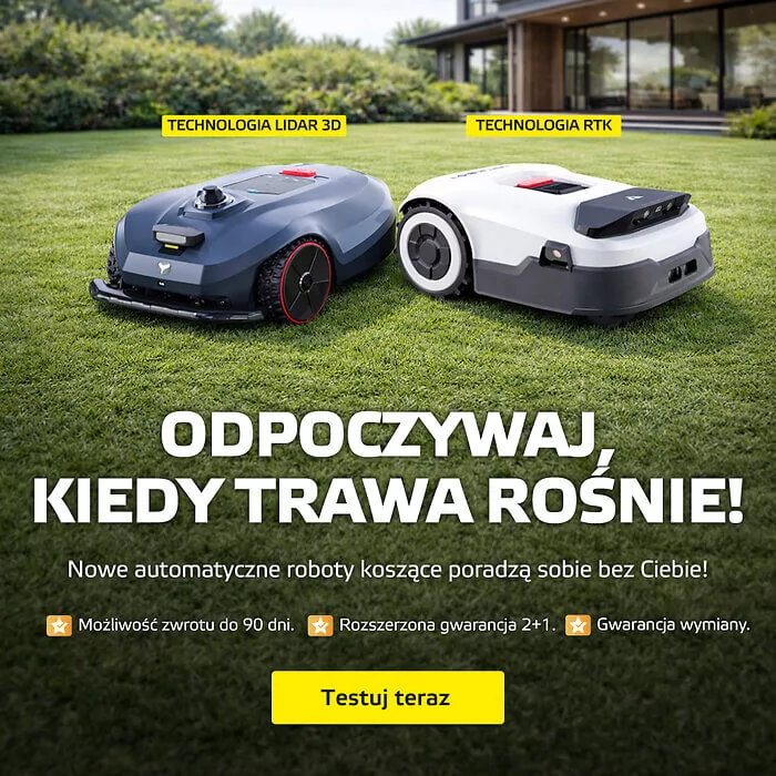 Roboty koszące