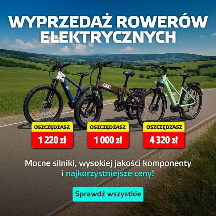 Wyprzedaż rowerów elektrycznych
