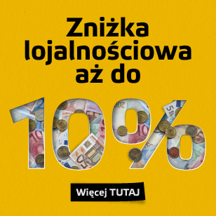Zniżka dla stałych klientów!