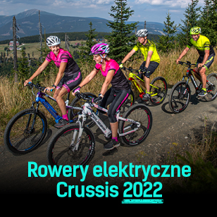 Rowery elektryczne Crussis 2022!