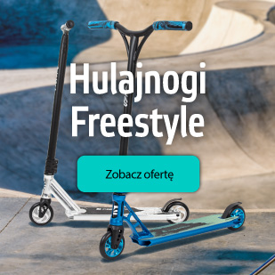 Bądź pane ulicy i skateparku z freestyl'ową hulajnogą!