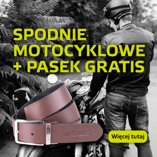 Skórzany pasek do wszystkich spodni motocyklowych!