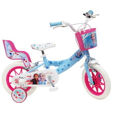 Rower dziecięcy z bocznymi kółkami Frozen 2197 12" - model 2022