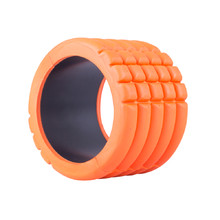 Wałek roller do jogi inSPORTline Elipo - Pomarańczowy