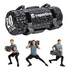 Sandbag Worek do ćwiczeń Fitness typu Crossfit inSPORTline Fitbag Camu 20 kg