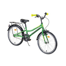 Rower dziecięco-młodzieżowy DHS Teranna 2001 20" 4.0 - Zielony