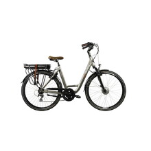 Miejski rower elektryczny Devron 28120 28" - model 2022 - Srebrny