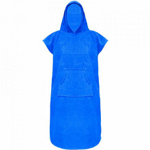 Ponczo ręcznikowe frotte z kapturem Agama Poncho Extra Dry - Królewski niebieski