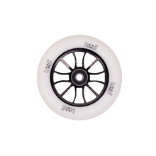Kółka do hulajnogi LMT S Wheel 110 mm  łożyskami ABEC 9 - Czarno-biały
