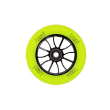 Kółka do hulajnogi LMT S Wheel 110 mm  łożyskami ABEC 9 - Czarno-zielony