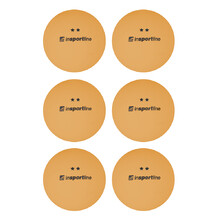 Piłeczki do tenisa stołowego ping-ponga inSPORTline Elisenda S2 6 szt - Pomarańczowy