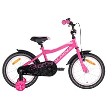 Rower dziecięcy ALPINA Starter 16" - model 2021 - Różowy