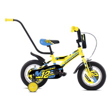 Rower dziecięcy Capriolo Mustang 12" - model 2021 - Żółto-czarny