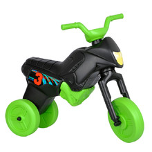 Rowerek biegowy dziecięcy Enduro Maxi - Czarno-zielony