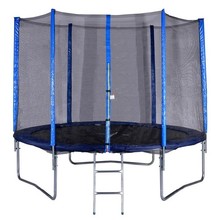 Zestaw trampolina z siatką bezpieczeństwa i schodkami Spartan 487 cm