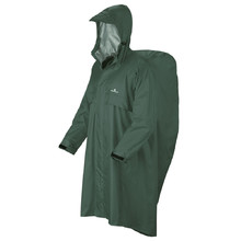 Płaszcz przeciwdeszczowy FERRINO Trekker S/M - Zielony