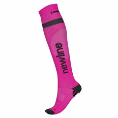 Podkolanówki kompresyjne Newline Compression Sock 90941 ∙ różowe ∙ unisex ∙ coolmax