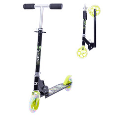 Hulajnoga dziecięca WORKER PitBul Pro LED ∙ świecące kółka ∙ nośność 80 kg ∙ regulowana kierownica 77-88 cm ∙ aluminium