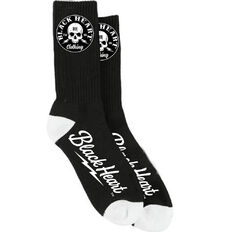Męskie skarpety Black Heart Dominator Socks ∙ klasyczna wysokość ∙ oddychająca bawełna ∙ elastan ∙ poliamid ∙ codzienne
