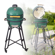 Ceramiczny grill ogrodowy inSPORTline kamado Pasionato 16