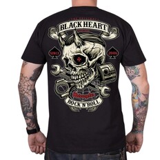 T-shirt koszulka męska BLACK HEART Liberty