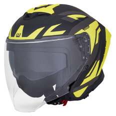 Kask motocyklowy W-TEC Voltik Graphic ∙ blenda przeciwsłoneczna ∙ wentylacja ∙ wyjmowana wyściółka ∙ homologacja ECE 22.06