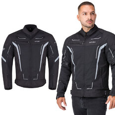 Letnia męska kurtka motocyklowa W-TEC Mirelio ∙ wentylacja AirVent ∙ ochraniacze CE ∙ membrana wodoodporna