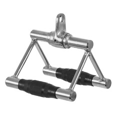 Oburęczny uchwyt gryf zaczepowy inSPORTline A462 ∙ adapter do atlasu ∙ wiosło ∙ stal/guma ∙ waga 2,5 kg ∙ obrotnik ∙ antypoślizgowe uchwyty