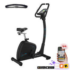 Rower treningowy pionowy inSPORTline inCondi UB60i ∙ pas piersiowy ∙ nośność 150 kg ∙ HRC ∙ 32 poziomy oporu ∙ aplikacje Zwift / Kinomap