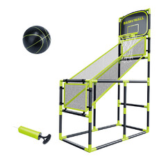 Dziecięcy zestaw treningowy do koszykówki inSPORTline BBS540 ∙ z rebounderem ∙ piłka 14 cm ∙ pompka ∙ łatwe składanie