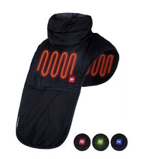 Grzejący komin W-TEC HEATneck ∙ ogrzewanie 45-65°C ∙ 3 tryby ∙ włókna węglowe ∙ USB 5V/2A ∙ do 8 h pracy ∙ na szyję i klatkę