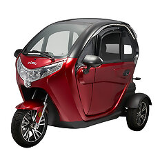 Elektryczny skuter zabudowany W-TEC Tukago ∙ trójkołowy ∙ mikropojazd ∙ 45 km/h ∙ zasięg 50 km ∙ nośność 240 kg ∙ kamera cofania ∙ ogrzewanie