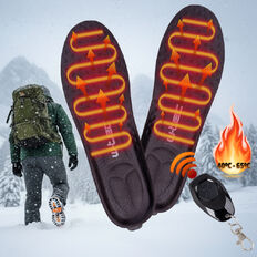 Grzejące wkładki do butów z pilotem W-TEC Karpatos ∙ 3 poziomy ogrzewania ∙ akumulator 2000 mAh ∙ do 7 h grzania ∙ regulacja rozmiaru