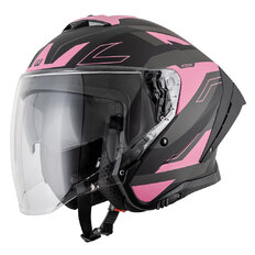 Kask motocyklowy W-TEC Voltik Shockrose ∙ blenda przeciwsłoneczna ∙ system wentylacji ∙ wyjmowana wyściółka