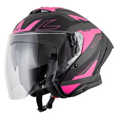 Kask motocyklowy W-TEC Voltik Shockrose ∙ blenda przeciwsłoneczna ∙ system wentylacji ∙ wyjmowana wyściółka