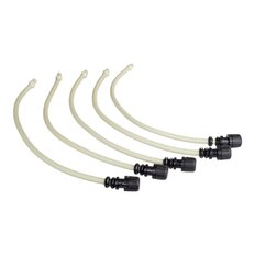 Zestaw zapasowych ekspanderów do reformera do pilatesu inSPORTline Auraler ∙ 5 szt. ∙ opór 35 kg