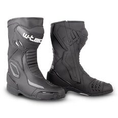 Buty motocyklowe W-TEC Rison Evo ∙ ochraniacze kostek i pięt ∙ elementy odblaskowe ∙ antypoślizgowa podeszwa ∙ wzmocnienie pod dźwignię