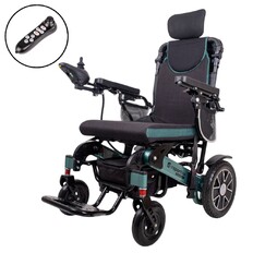 Elektryczny wózek inwalidzki inSPORTline Hawkie Evo Plus II z regulowanym oparciem 700W
