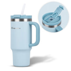 Kubek termiczny inSPORTline Natticino ∙ do uchwytów samochodowych ∙ podwójna zakrętka ∙ stal nierdzewna ∙ bez BPA ∙ do zmywarki