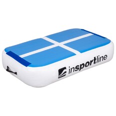 Pompowana mata do ćwiczeń akrobatyki inSPORTline Airplace ∙ nośność 100 kg ∙ amortyzacja wstrząsów ∙ uchwyty boczne ∙ PVC Drop Stitch