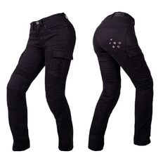 Damskie spodnie jeansy motocyklowe W-TEC Komehana