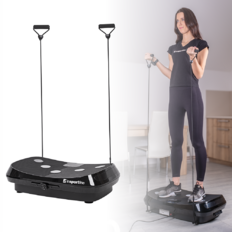Solidna platforma wibracyjna z linkami inSPORTline Julisa 3 silniki