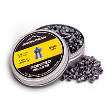 Śruty diabolo inSPORTline Snowpeak Pointed ∙ 500 szt ∙ grzybek ∙ większa przebijalność ∙ do wiatrówek