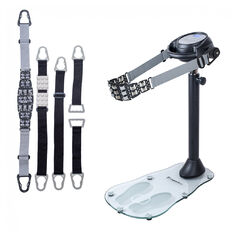 Masażer pasowy stojący inSPORTline TrimBelt ∙ 20 poziomów intensywności ∙ 9 programów ∙ 4 pasy masujące ∙ nośność 100 kg ∙ moc 90 W