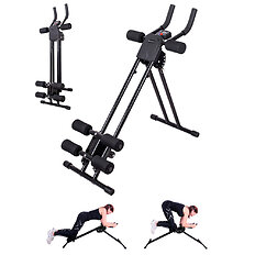 Trenażer mięśni brzucha inSPORTline Ab Lifter Evo ∙ 5 poziomów trudności ∙ wyświetlacz led ∙ nośność 100 kg ∙ mechanizm składania