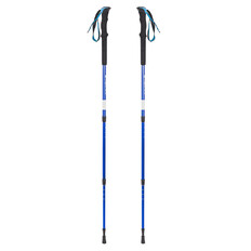 Kijki trekkingowe inSPORTline Altiplano 100 ∙ lekkie aluminiowe ∙ teleskopowe 3-sekcyjne ∙ 540 g/para ∙ amortyzacja wstrząsów ∙ ergonomiczne uchwyty