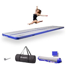 Ścieżka akrobatyczna do ćwiczeń Airtrack inSPORTline Airstunt 500x100x10 cm ∙ nośność 850 kg ∙ wodoodporna ∙ pokrowiec w zestawie