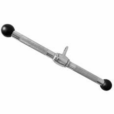 Gryf obrotowy do atlasu inSPORTline 45 cm ∙ uchwyt zaczepowy ∙ do bicepsów i tricepsów ∙ metalowa konstrukcja