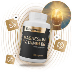 MAGNEZ inSPORTline + WITAMINA B6 90 kapsułek